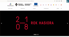 Desktop Screenshot of muzeumtatrzanskie.pl